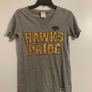 Victorias Secret- PINK Sequin Hawkeye Tee